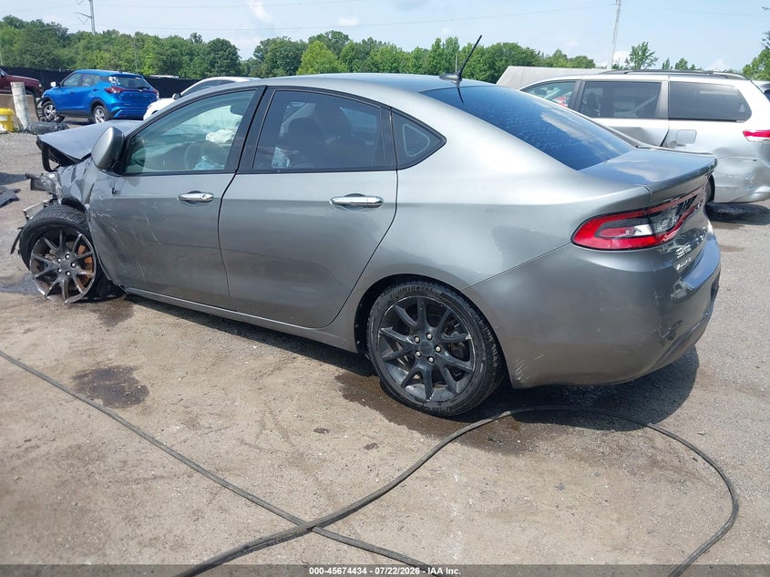 Vin: 1c3cdfca7dd106912, lot: 46173034, dodge dart limited 20133