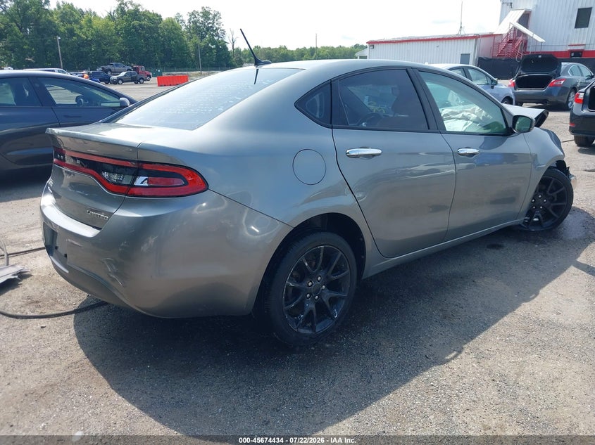 Vin: 1c3cdfca7dd106912, lot: 46173034, dodge dart limited 20134
