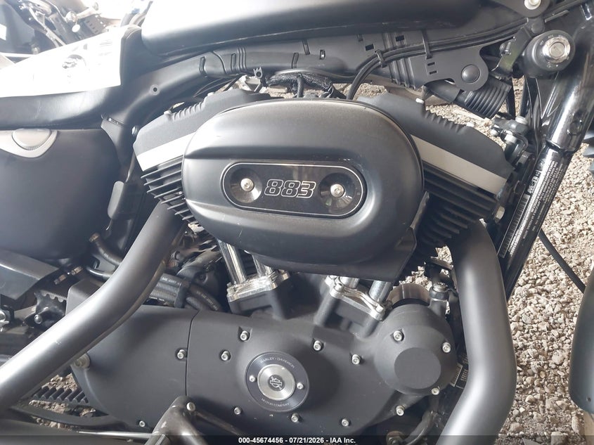 2013 Harley-Davidson Xl883 Iron 883 VIN: 1HD4LE216DC414088 Lot: 45674456