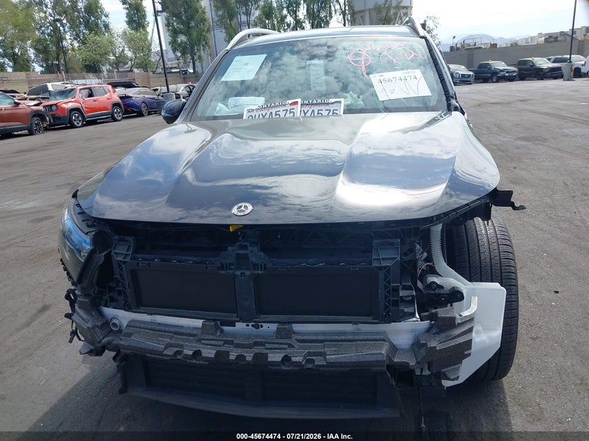 2025 Mercedes-Benz Eqb 300 Suv 4Matic VIN: W1N9M0KB1SN129339 Lot: 45674474