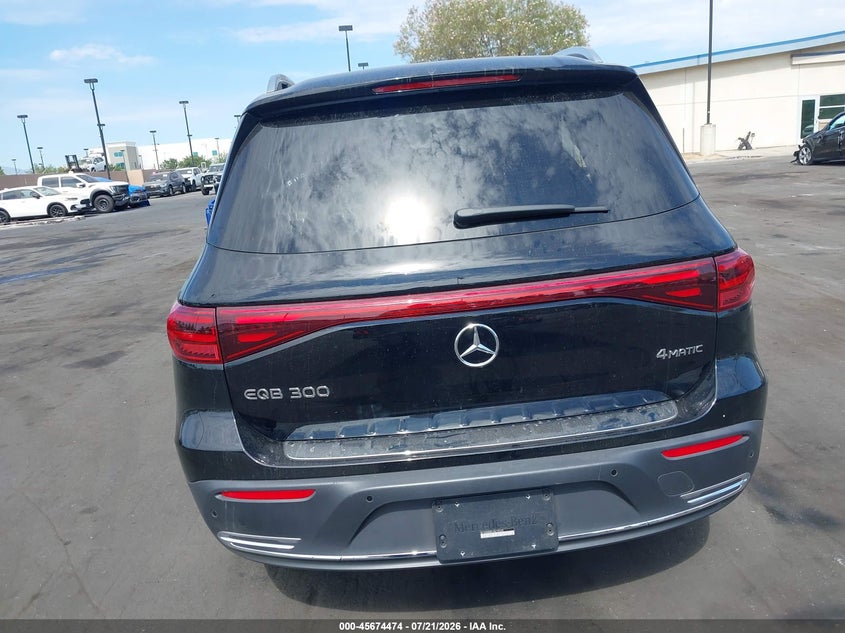 2025 Mercedes-Benz Eqb 300 Suv 4Matic VIN: W1N9M0KB1SN129339 Lot: 45674474