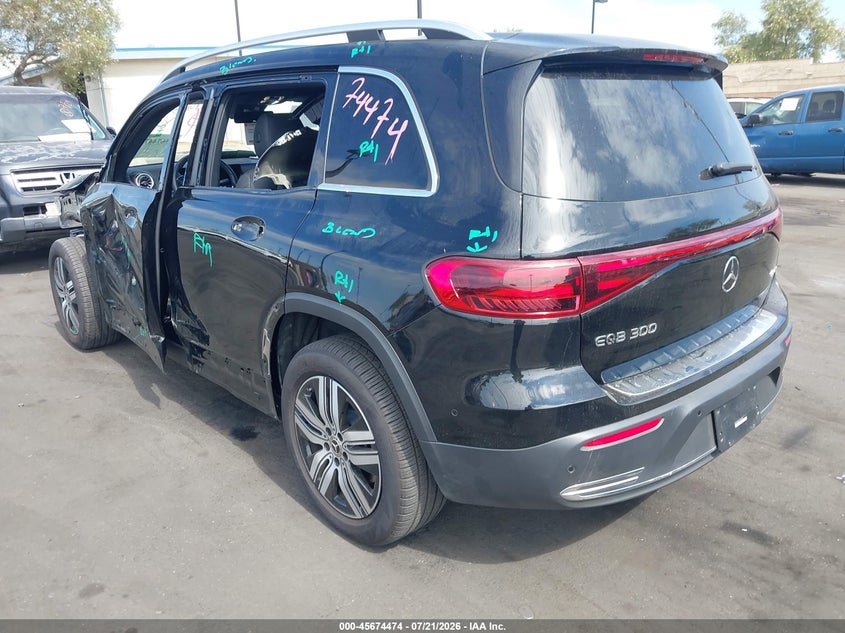 2025 Mercedes-Benz Eqb 300 Suv 4Matic VIN: W1N9M0KB1SN129339 Lot: 45674474