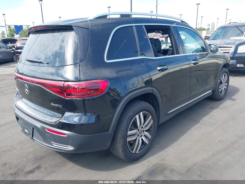 2025 Mercedes-Benz Eqb 300 Suv 4Matic VIN: W1N9M0KB1SN129339 Lot: 45674474