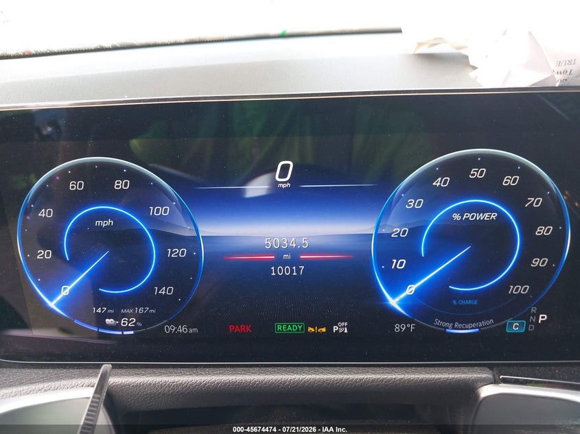 2025 Mercedes-Benz Eqb 300 Suv 4Matic VIN: W1N9M0KB1SN129339 Lot: 45674474