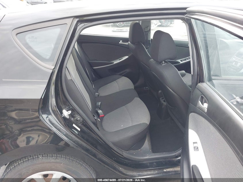 2013 Hyundai Accent Gs VIN: KMHCT5AE8DU084901 Lot: 45674499