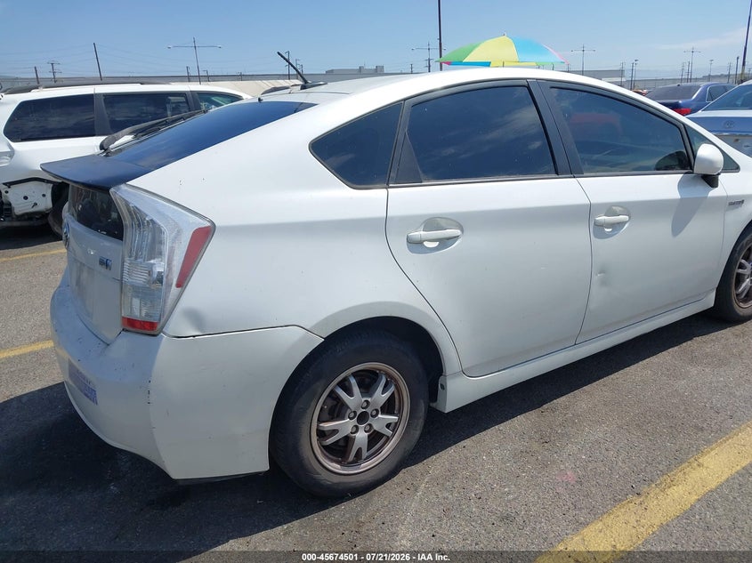 2010 Toyota Prius Ii VIN: JTDKN3DU2A0007025 Lot: 45674501