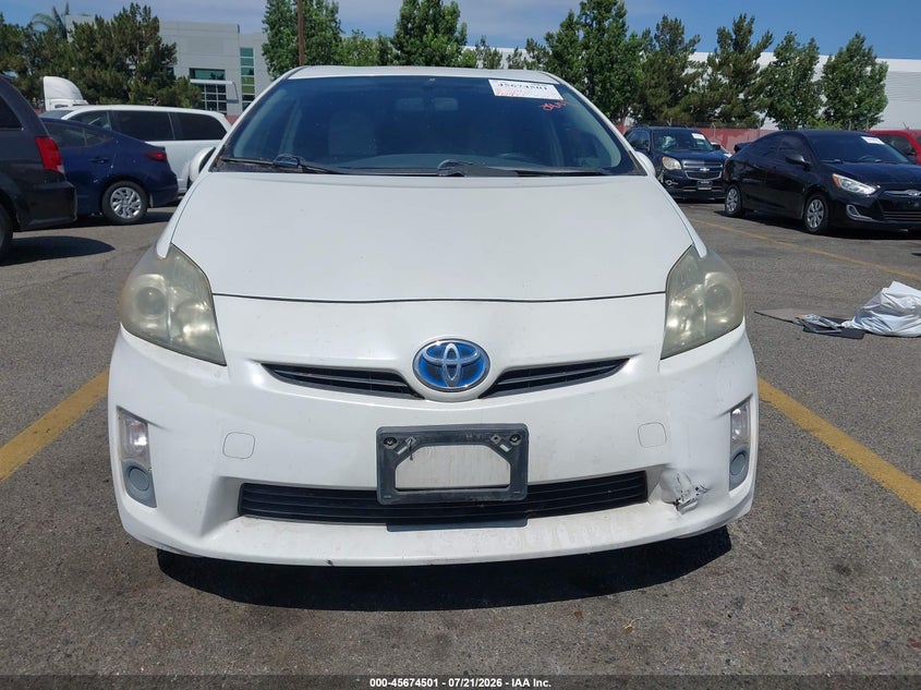 2010 Toyota Prius Ii VIN: JTDKN3DU2A0007025 Lot: 45674501