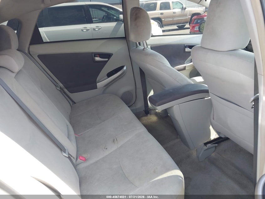 2010 Toyota Prius Ii VIN: JTDKN3DU2A0007025 Lot: 45674501