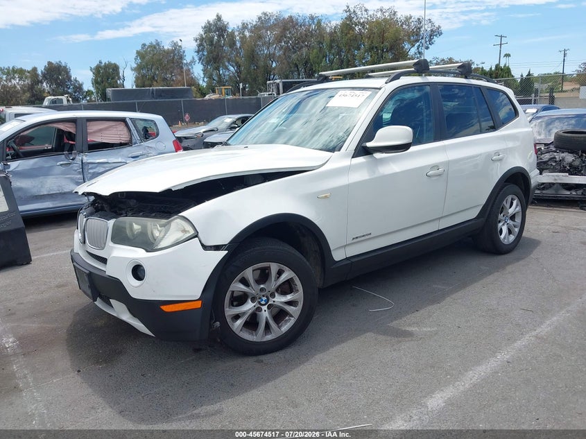 Vin: wbxpc9c41awj34378, lot: 46173117, bmw x3 xdrive30i 20102