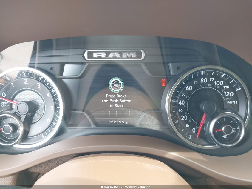 2020 Ram 1500 Laramie 4X4 6'4 Box VIN: 1C6SRFRT8LN389077 Lot: 45674532