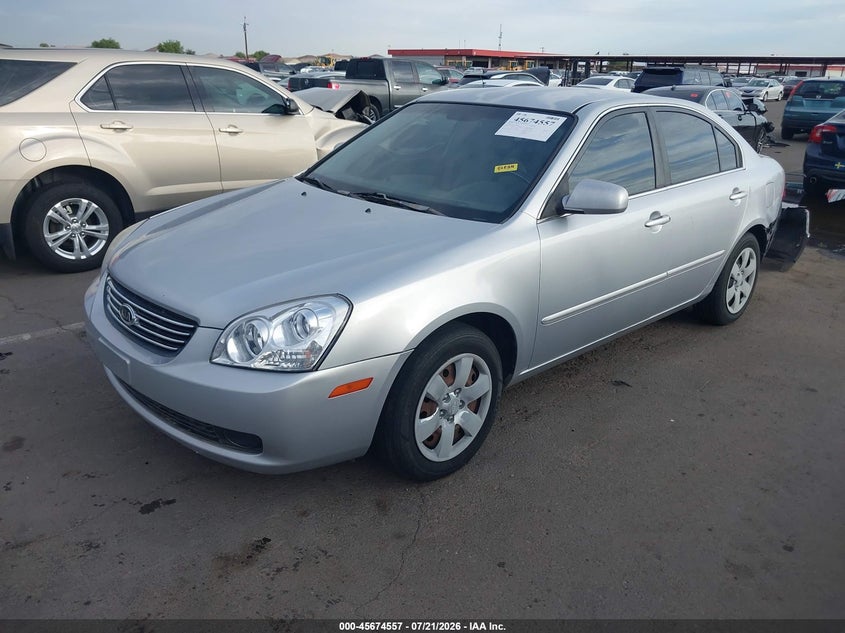 2006 Kia Optima Ex (New)/Lx (New) VIN: KNAGE123965055732 Lot: 45674557