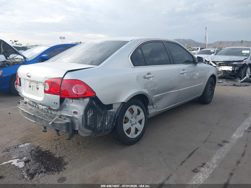 2006 Kia Optima Ex (New)/Lx (New) VIN: KNAGE123965055732 Lot: 45674557