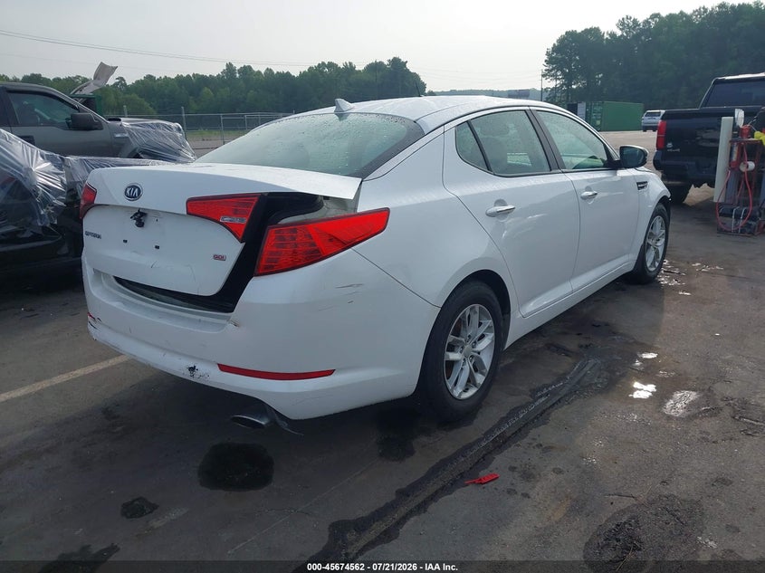 Vin: knagm4a71d5304711, lot: 46173162, kia optima lx 20134