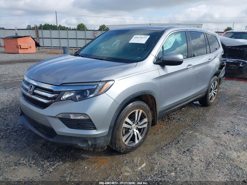 2018 Honda Pilot Ex-L VIN: 5FNYF5H55JB007575 Lot: 45674573