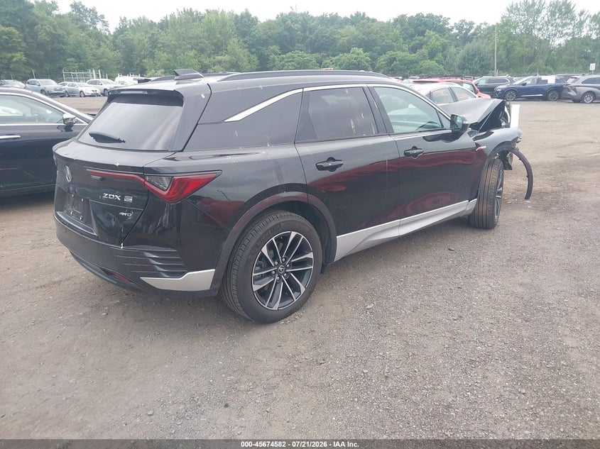 Vin: 4w5khnrl6rz516581, lot: 46173182, acura zdx a-spec 20244