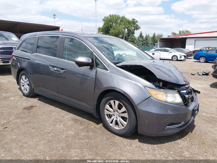 Vin: 5fnrl5h63fb005403, lot: 46173183, honda odyssey ex-l 2015 img_1
