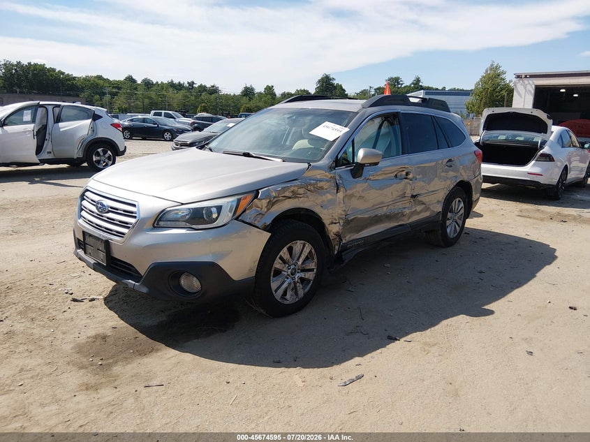 Vin: 4s4bsaec8g3324880, lot: 46173195, subaru outback 2.5i premium 20162