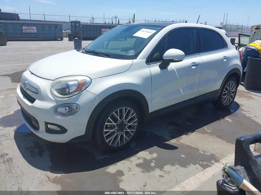 2017 Fiat 500X Lounge Fwd VIN: ZFBCFXDB9HP607536 Lot: 45674601
