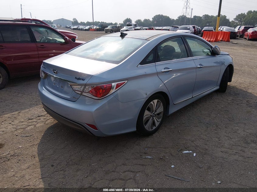 2013 HYUNDAI SONATA SEDAN 2.4L I-4 DOHC, VVT, 159HP