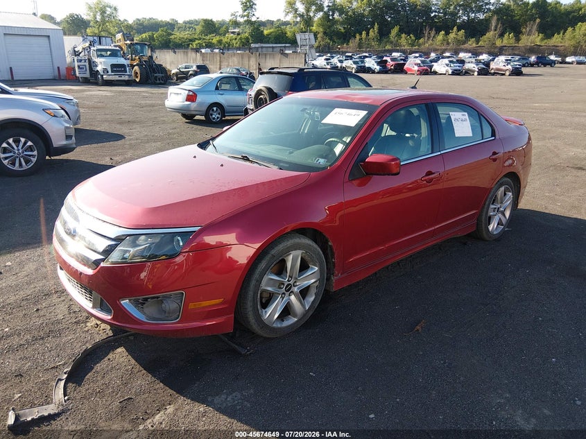 2010 FORD FUSION auction photo 2