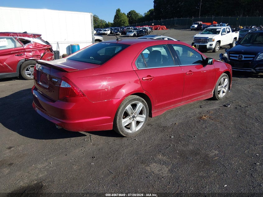 2010 FORD FUSION auction photo 4