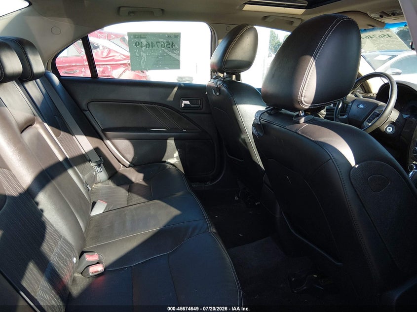 2010 FORD FUSION auction photo 8