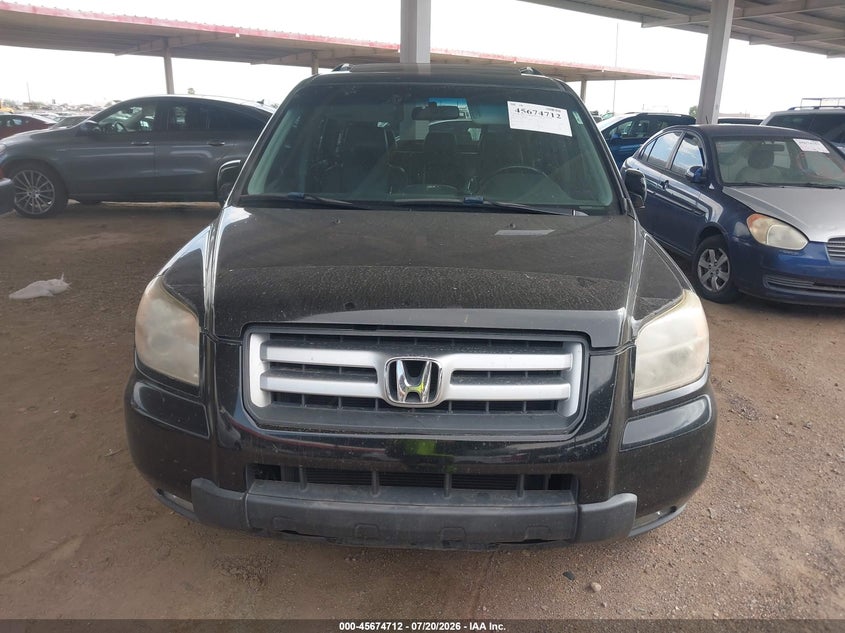2008 Honda Pilot Ex-L VIN: 5FNYF18778B038881 Lot: 45674712