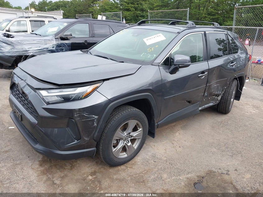Vin: jtmrwrfv6pd181718, lot: 46173319, toyota rav4 hybrid xle 20232
