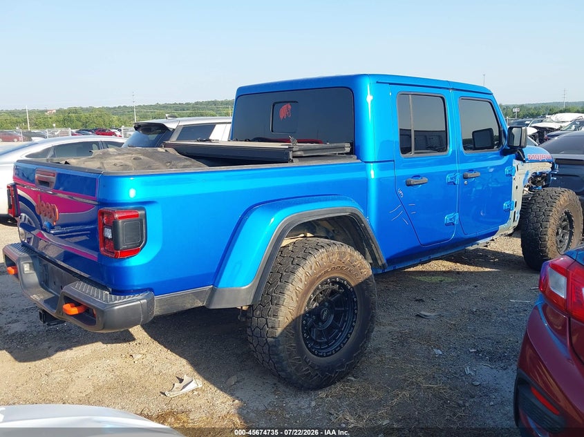 Vin: 1c6jjteg1ml503864, lot: 46173335, jeep gladiator mojave 4x4 20214