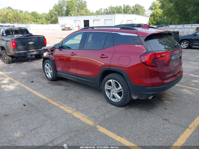 Vin: 3gkaltex7jl260357, lot: 46173340, gmc terrain sle 20183
