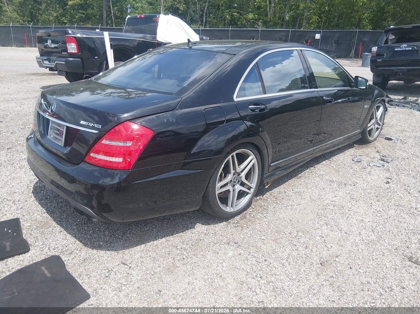 2010 MERCEDES-BENZ S 63 AMG auction photo 4