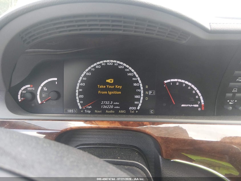 2010 MERCEDES-BENZ S 63 AMG auction photo 7