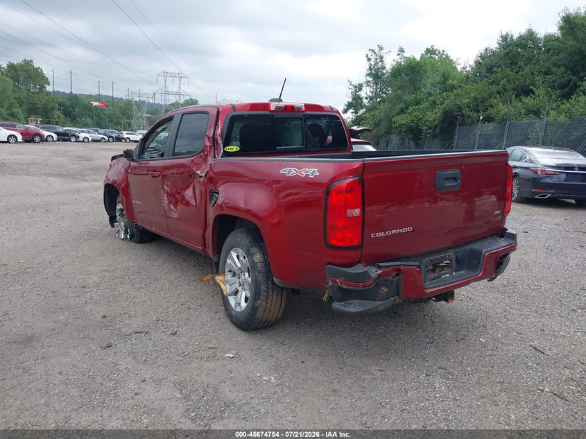 Vin: 1gcgtcen6n1103095, lot: 46173354, chevrolet colorado 4wd  short box lt 20223