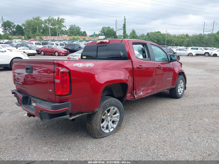 Vin: 1gcgtcen6n1103095, lot: 46173354, chevrolet colorado 4wd  short box lt 20224