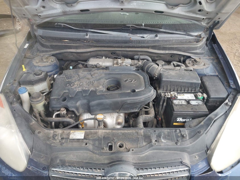 2008 Hyundai Accent Gls VIN: KMHCN46CX8U213268 Lot: 45674757