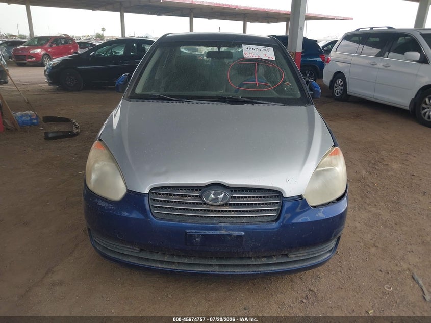 2008 Hyundai Accent Gls VIN: KMHCN46CX8U213268 Lot: 45674757