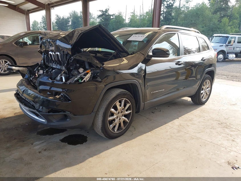 2017 JEEP CHEROKEE auction photo 2