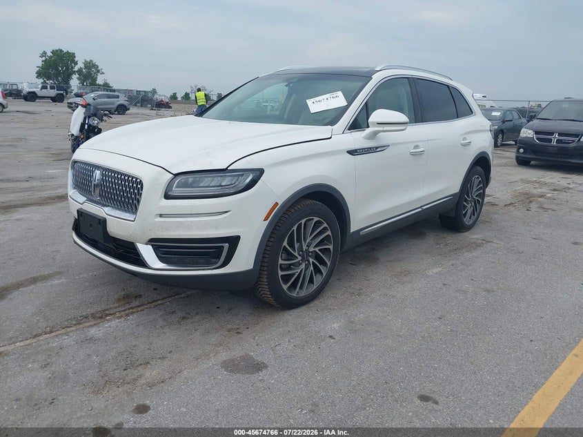 Vin: 2lmpj8k97lbl14625, lot: 46173366, lincoln nautilus reserve 20202