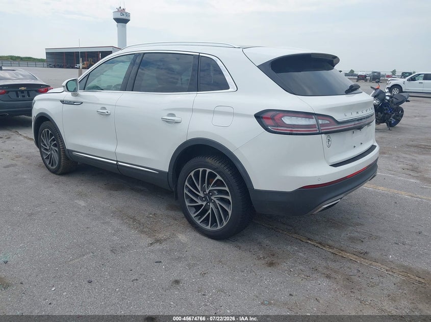 Vin: 2lmpj8k97lbl14625, lot: 46173366, lincoln nautilus reserve 20203