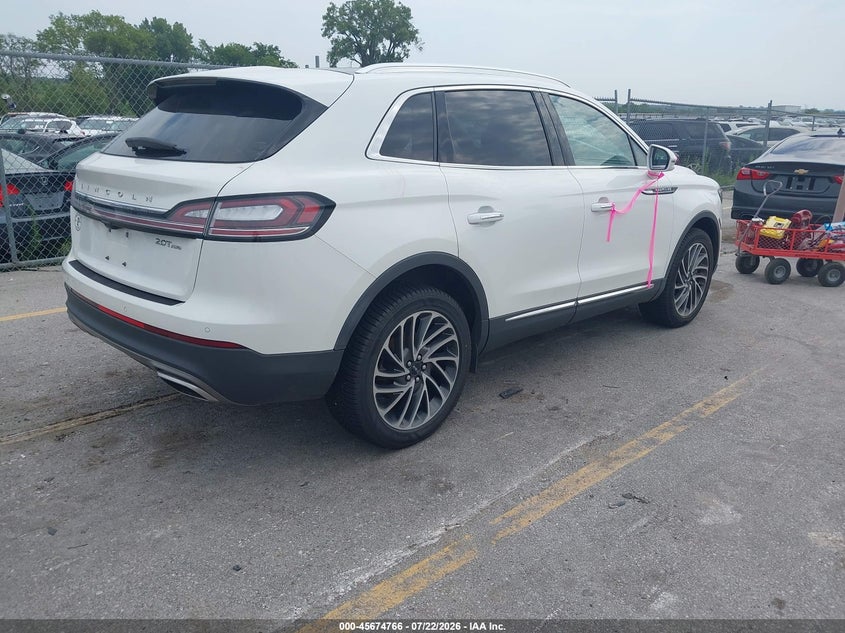 Vin: 2lmpj8k97lbl14625, lot: 46173366, lincoln nautilus reserve 20204