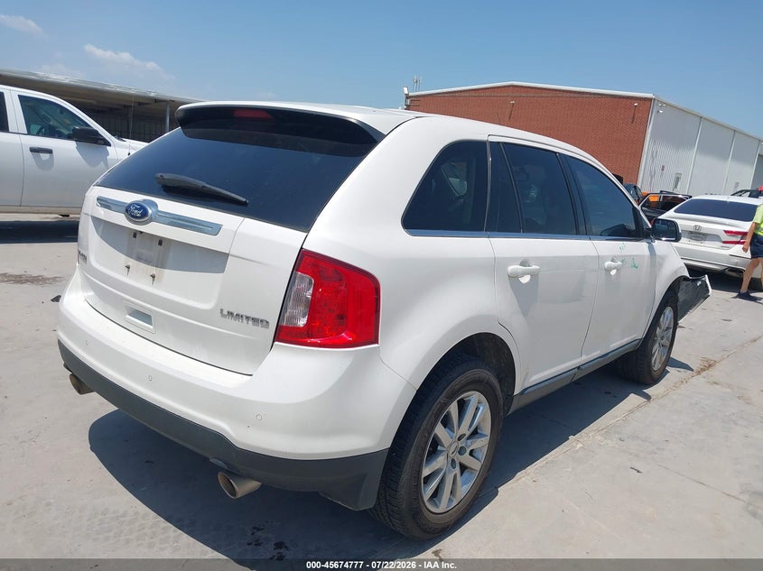 Vin: 2fmdk3kc3ebb29663, lot: 46173376, ford edge limited 20144