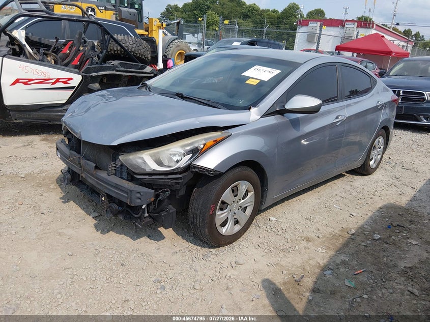 Vin: 5npdh4ae3gh779600, lot: 46173394, hyundai elantra se 20162