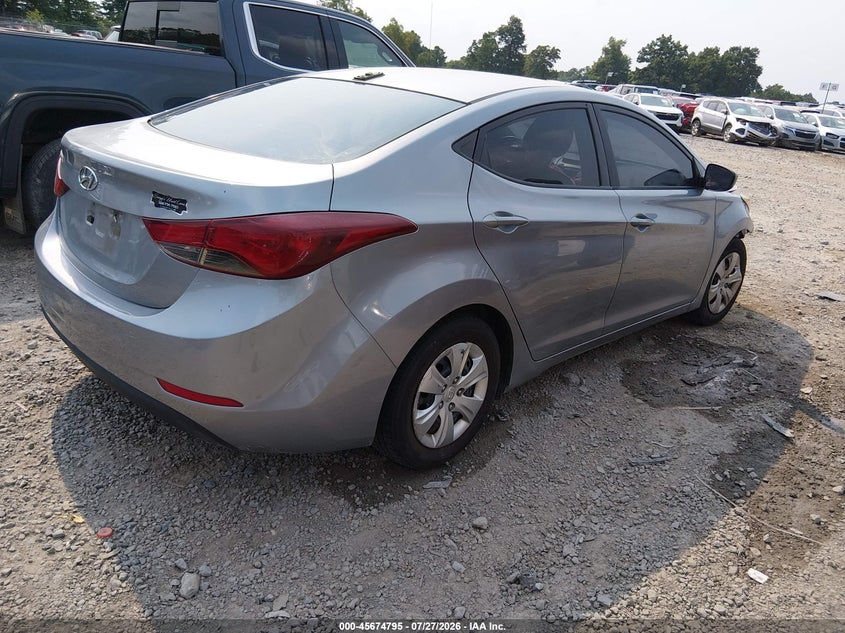 Vin: 5npdh4ae3gh779600, lot: 46173394, hyundai elantra se 20164