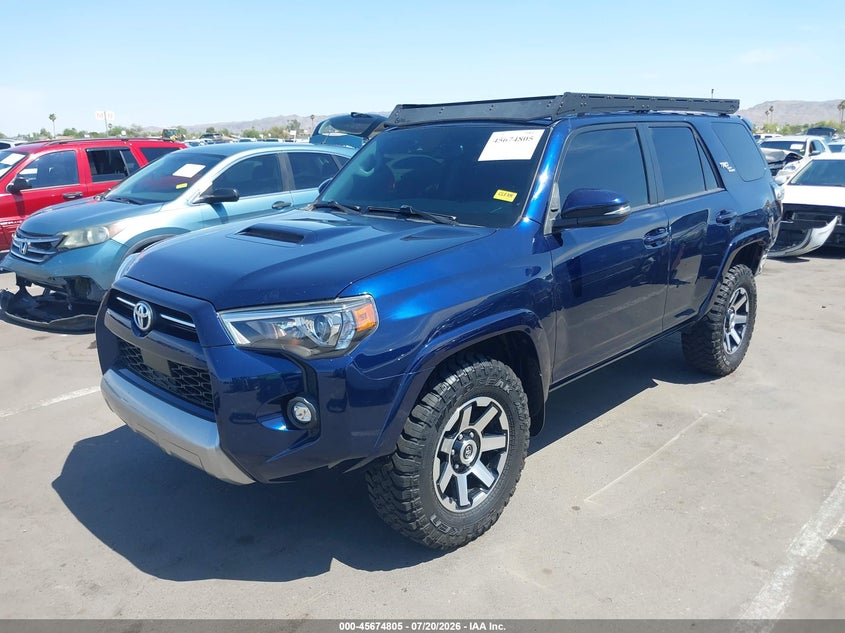 Vin: jteru5jr7m5843199, lot: 46173405, toyota 4runner trd off road premium 20212