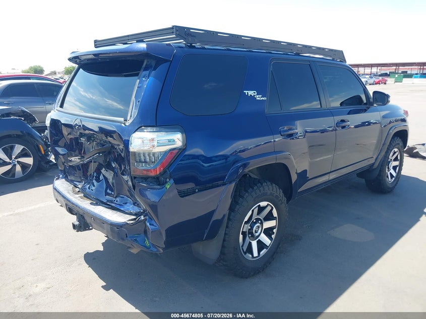 Vin: jteru5jr7m5843199, lot: 46173405, toyota 4runner trd off road premium 20214