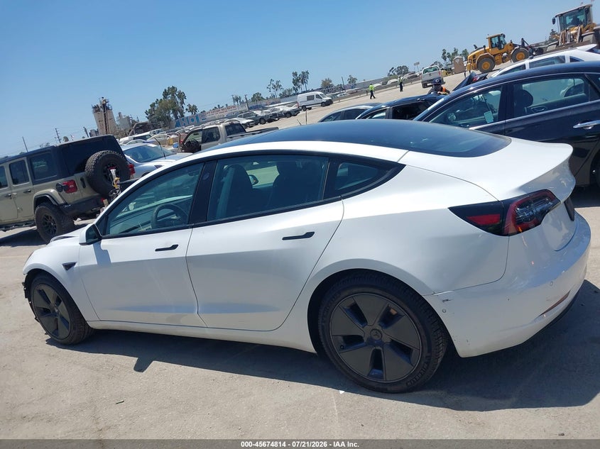 2021 Tesla Model 3 Long Range Dual Motor All-Wheel Drive VIN: 5YJ3E1EB2MF938975 Lot: 45674814