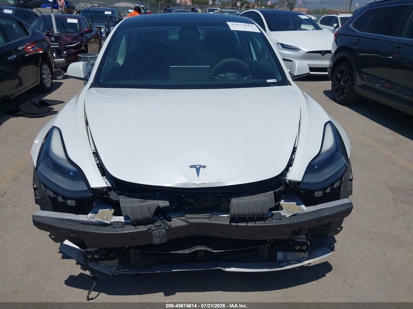 2021 Tesla Model 3 Long Range Dual Motor All-Wheel Drive VIN: 5YJ3E1EB2MF938975 Lot: 45674814