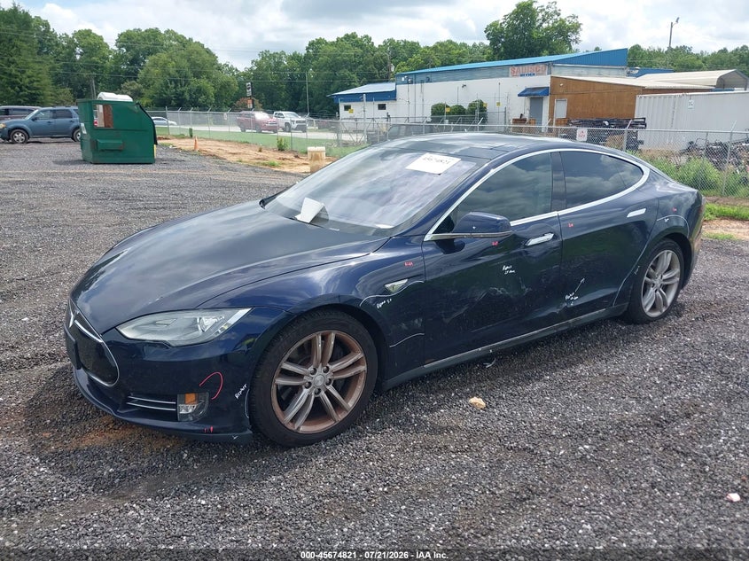 2015 Tesla Model S 60/70/85 VIN: 5YJSA1H10FF080418 Lot: 45674821