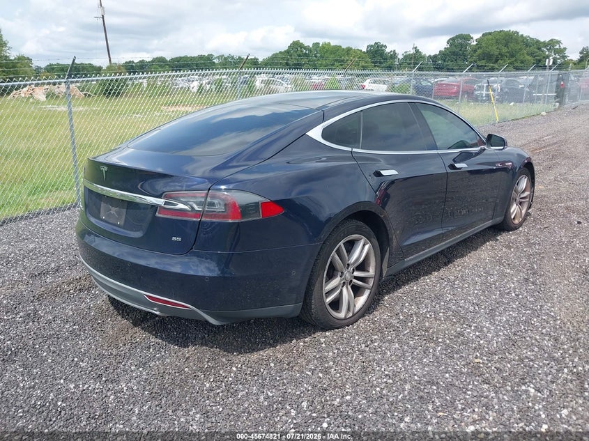 2015 Tesla Model S 60/70/85 VIN: 5YJSA1H10FF080418 Lot: 45674821