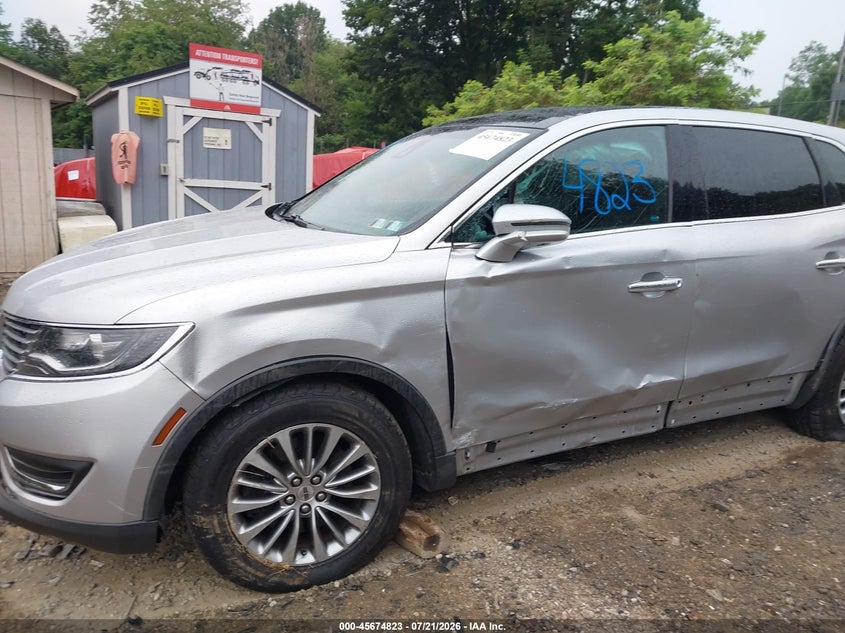 2016 Lincoln Mkx Select VIN: 2LMTJ8KR5GBL57848 Lot: 45674823